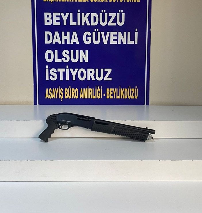 İstanbul'da damada pompalı tüfek takıldı