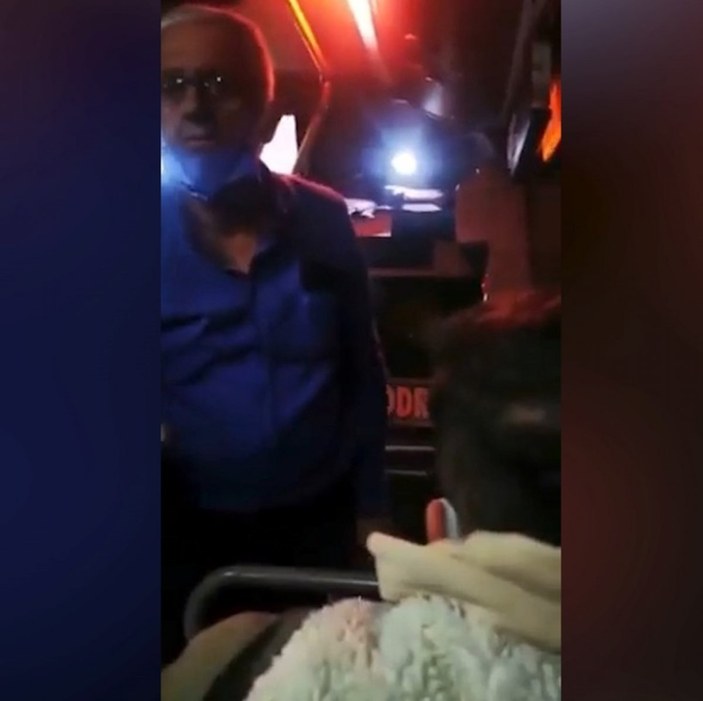 Muğla'da otobüs şoförü, iş elbisesiyle binen kişiyi araçtan indirmek istedi