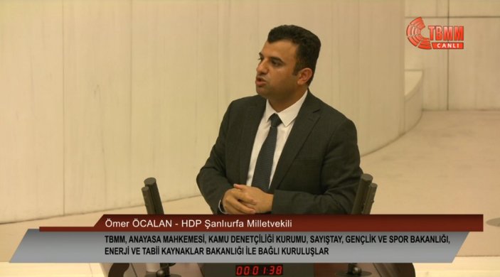 HDP'li Ömer Öcalan, federal sisteme geçme önerisi yaptı