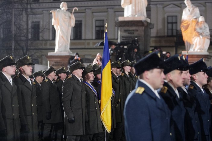 Ukrayna Silahlı Kuvvetleri'nin 30'uncu kuruluş yıl dönümü kutlandı
