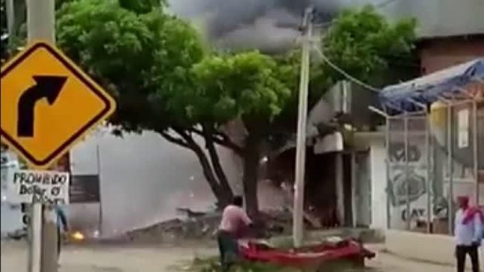 Kolombiya’da havai fişek fabrikasında patlama: 2 ölü