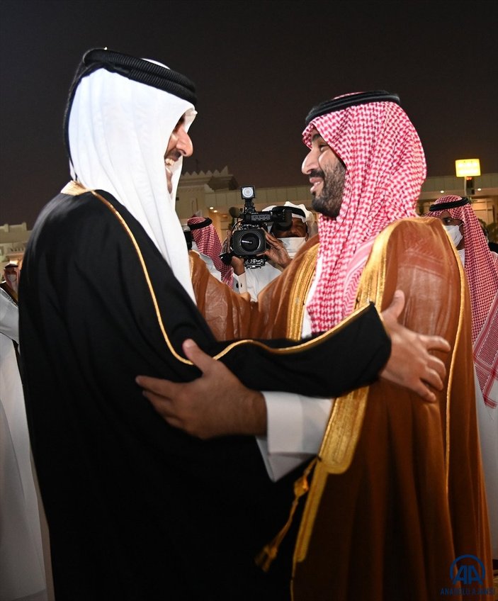 Suudi Arabistan Veliaht Prensi Bin Selman, Katar'da
