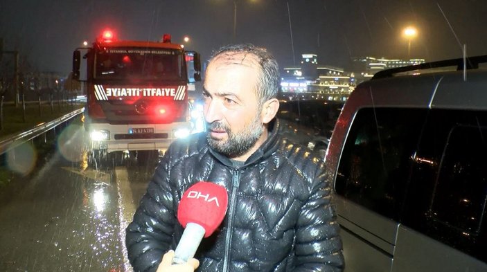 İstanbul'da fırtına etkili oldu