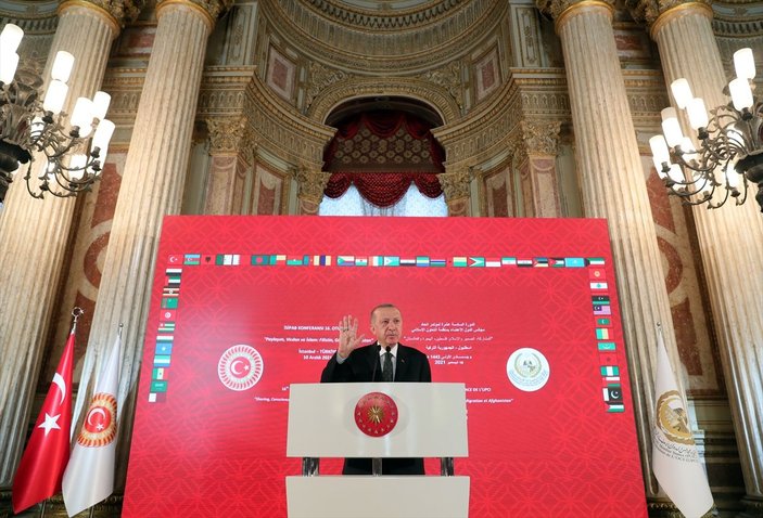 Cumhurbaşkanı Erdoğan'ın İSİPAB 16'ncı Konferansı Açılış Oturumu konuşması