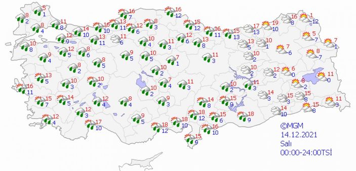 Meteoroloji uyardı: Hafta sonu fırtına bekleniyor