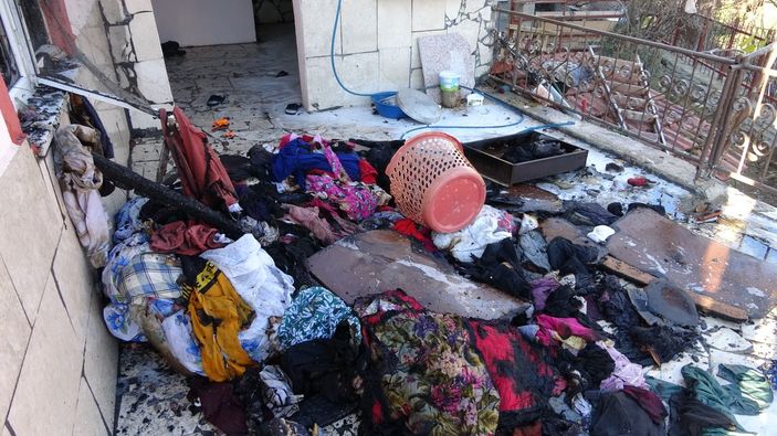 i Isparta'da evleri küle dönen aile gözyaşlarına boğuldu