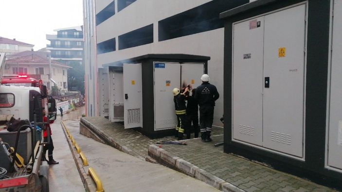 i Kocaeli'nde elektrik trafosu patladı
