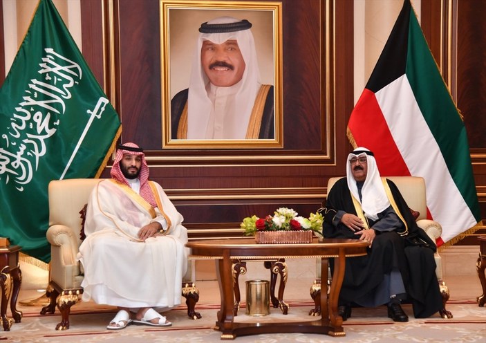 Suudi Arabistan Veliaht Prensi Bin Selman, Kuveyt'te