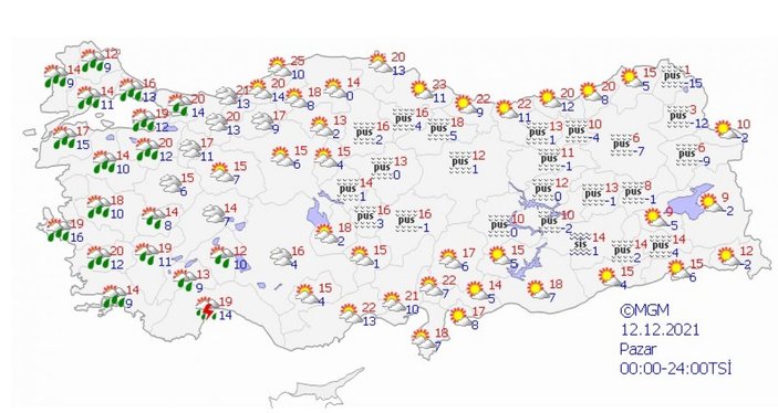 İstanbul ve İzmir'e kuvvetli sağanak yağış uyarısı