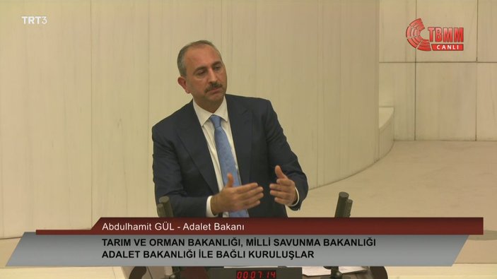 Abdulhamit Gül uzun yargılamalardaki tazminatlar hakkında konuştu