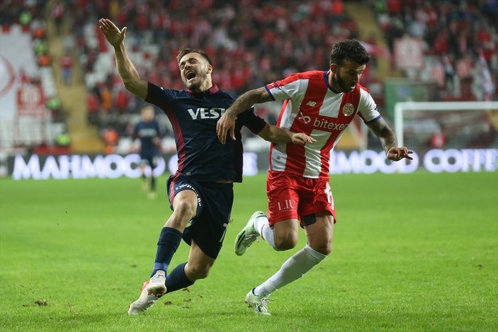 Trabzonspor, Antalya deplasmanında mağlup oldu