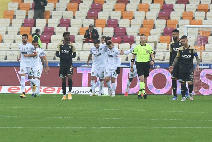 Alanyaspor, Malatyaspor'u 6 golle mağlup etti