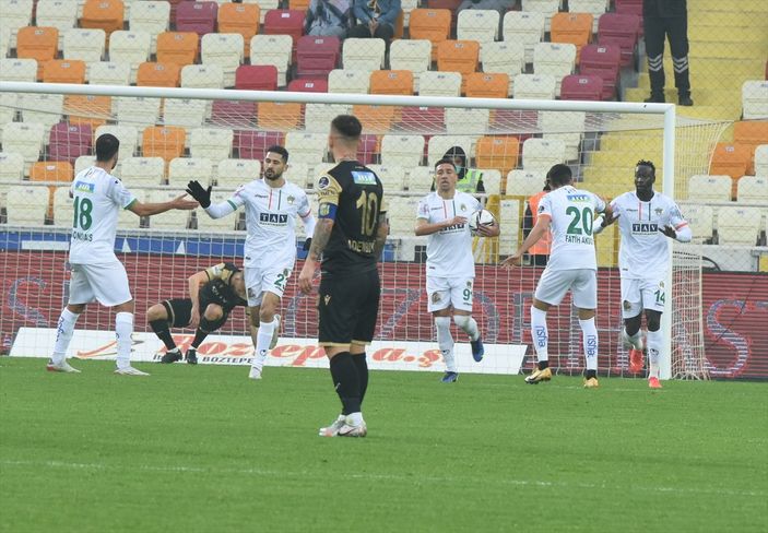 Alanyaspor, Malatyaspor'u 6 golle mağlup etti