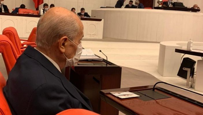 Devlet Bahçeli bu yıl da kürsüye çıkmadı