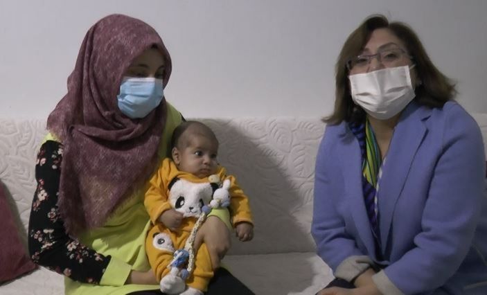 i Baba şiddetine maruz kalan Cihan bebek ilk kez görüntülendi