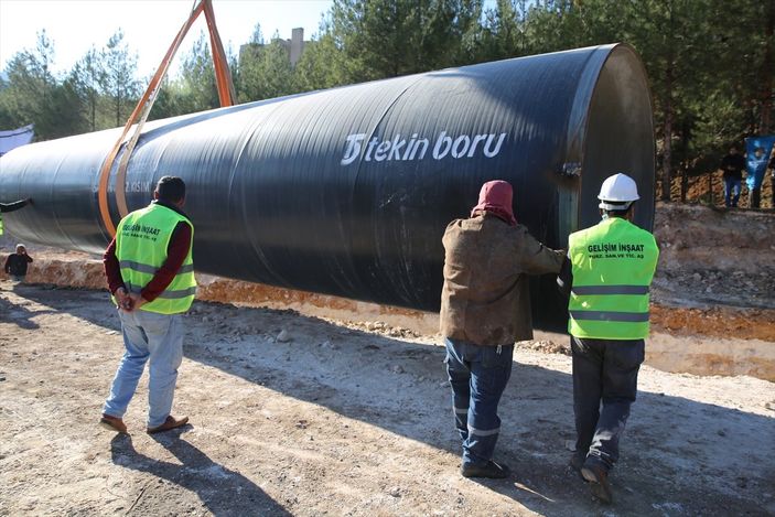 a Diyarbakır'ın 2055'e kadar su sorunu çözülüyor