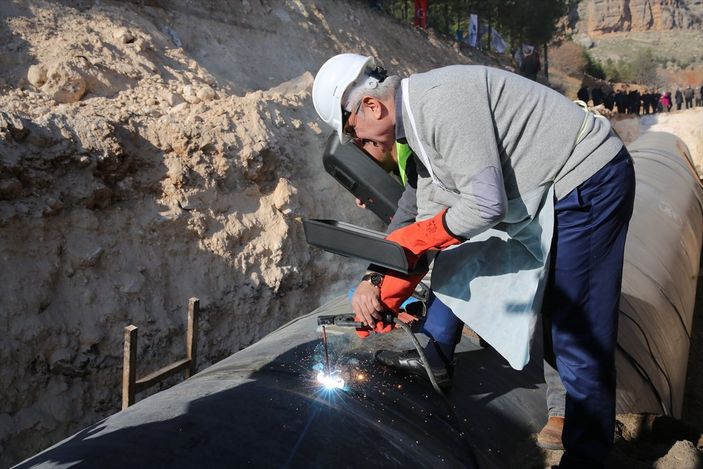 a Diyarbakır'ın 2055'e kadar su sorunu çözülüyor