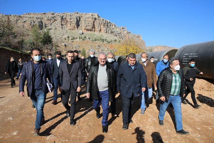 a Diyarbakır'ın 2055'e kadar su sorunu çözülüyor