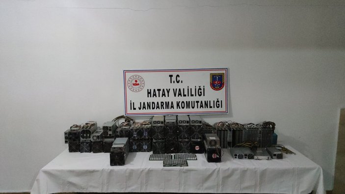 Hatay'da kripto para üreticilerine operasyon