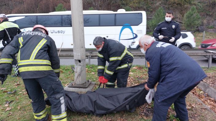 İ Samsun'daki feci kazada evli çift hayatını kaybetti