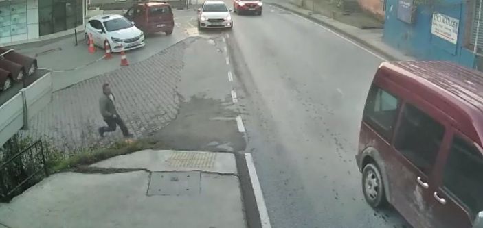 d Arnavutköy sokaklarında hırsız kovalamacısı