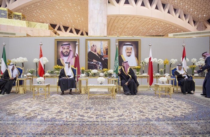Katar Emiri Şeyh Temim bin Hamed Al Sani, Suudi Arabistan'da