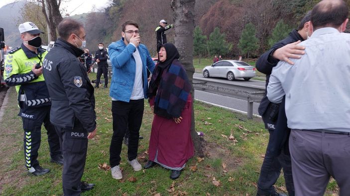 İ Samsun'daki feci kazada evli çift hayatını kaybetti