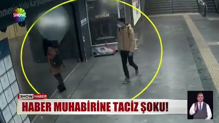 Show Haber muhabiri, kendisini taciz eden sapıkla yüzleşti