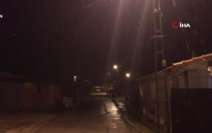 İstanbul'a ilk kar düştü