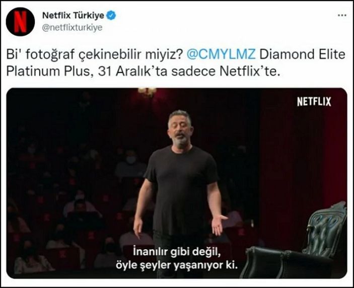 Bilet bulamayanlara müjde: Cem Yılmaz’ın yeni stand-up'ı Netflix’e geliyor! İşte tarihi...