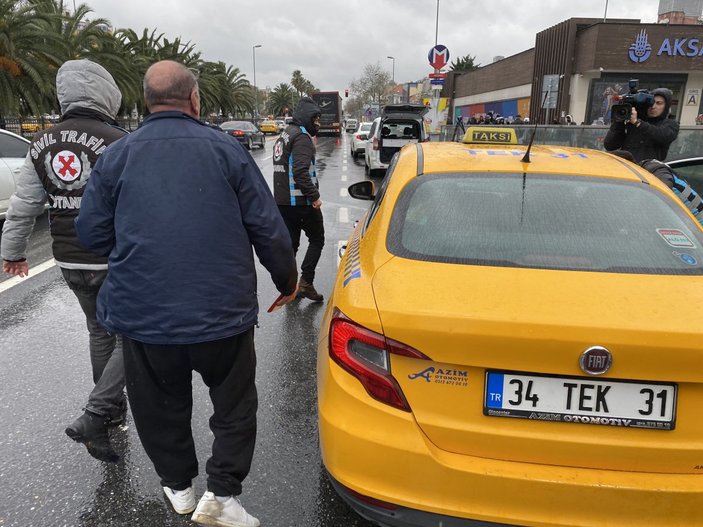 İstanbul'da taksimetre açmayan sürücülere ceza yağdı