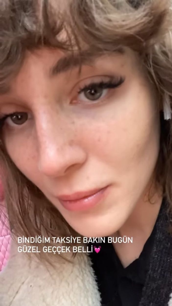 Leyla ile Mecnun'un Leyla'sı Deniz Işın: Bindiğim taksiye bakın...