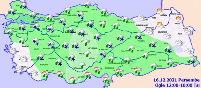 16 Aralık Perşembe 2021: Bugün hava nasıl olacak? Plan yapanlar dikkat