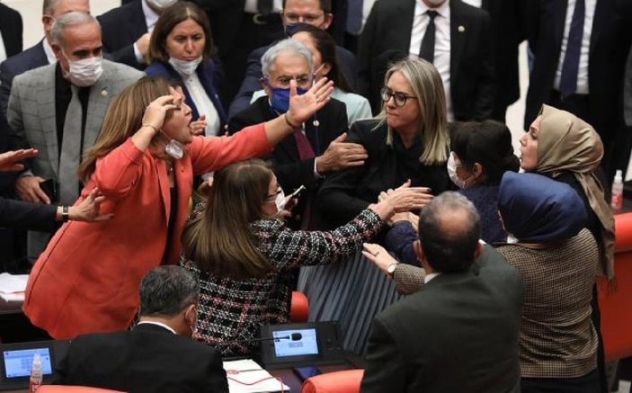 TBMM’de kadın milletvekilleri arasında kavga