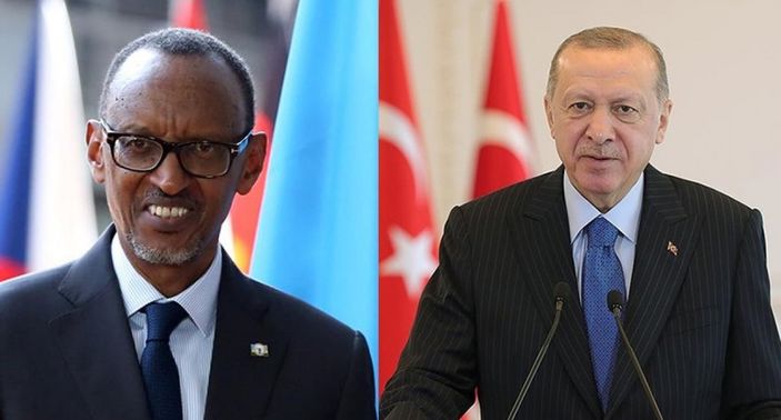Cumhurbaşkanı Erdoğan, Ruanda Cumhurbaşkanı Kagame ile görüştü