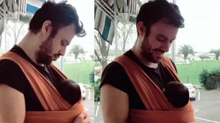 Babasının kopyası! Yılın oyuncusu Salih Bademci'nin minik kızı 'İklim'e bakın...