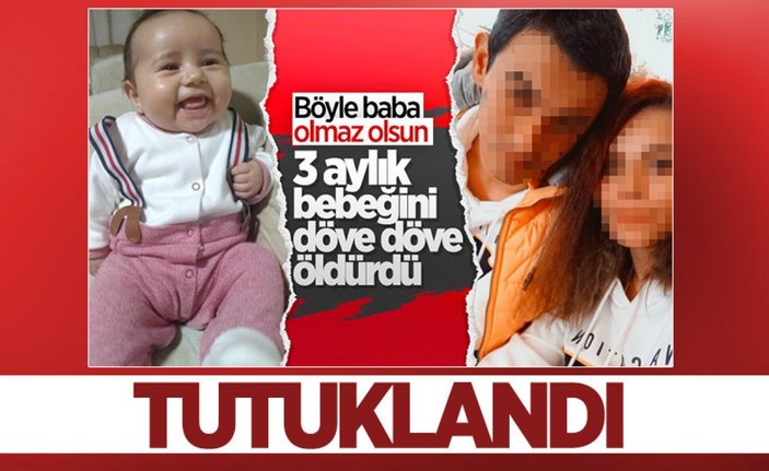 Antalya'da 3 aylık kızını döverek öldüren baba, cezaevinde ölü bulundu