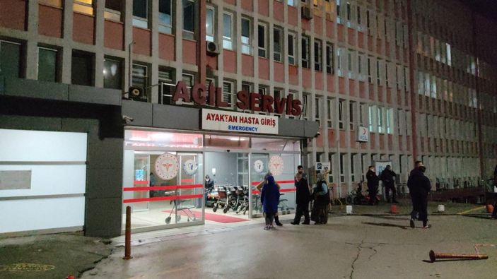 d Samsun’da, hastane kafeteryasında silahlı kavga