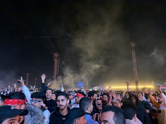 Suudi Arabistan'da elektronik müzik festivali düzenlendi