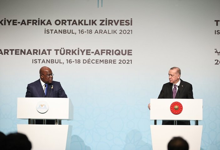 Afrika Birliği Dönem Başkanı Tshisekedi: Türkiye, yanımızda duruyor