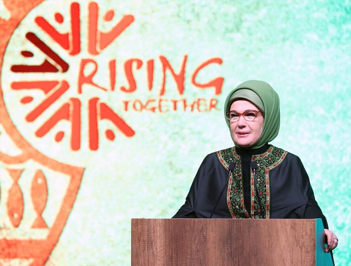 a Emine Erdoğan, Afrikalı First Lady'lerle görüştü