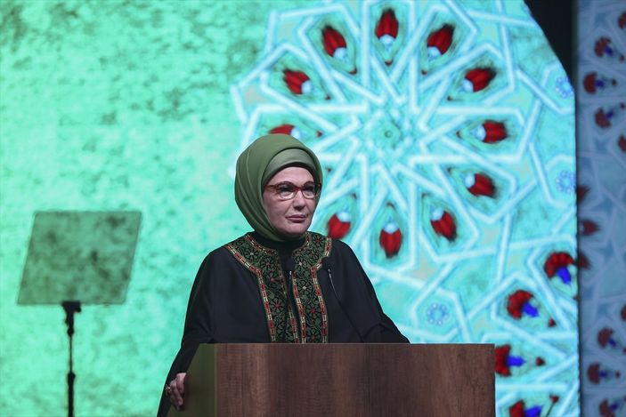 a Emine Erdoğan, Afrikalı First Lady'lerle görüştü