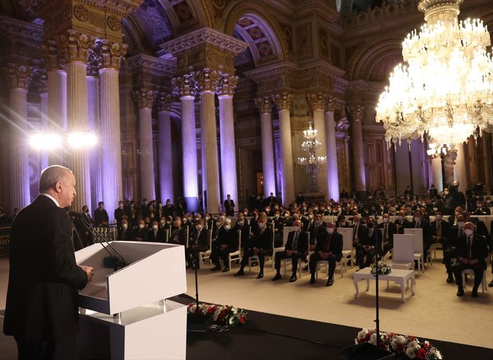 Cumhurbaşkanı Erdoğan 2021 İlim Yayma Ödülleri Töreni'nde