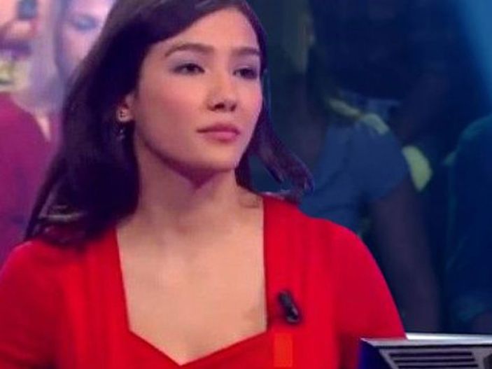 Furkan Andıç'la öpüşürken yakalanan Aybüke Pusat, Kim Milyoner Olmak İster'e katılmış! İşte o görüntüler