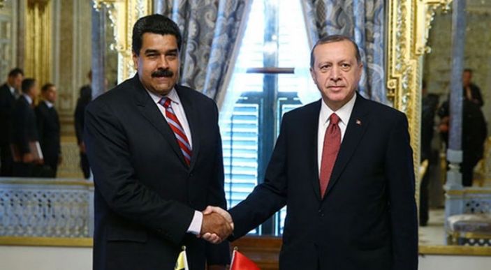Cumhurbaşkanı Erdoğan, Venezuela Cumhurbaşkanı ile görüştü