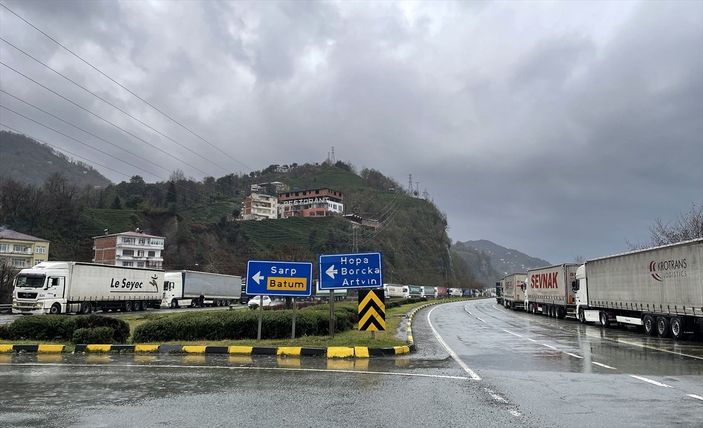 Türkiye'deki sınır kapılarında ihracat yoğunluğu