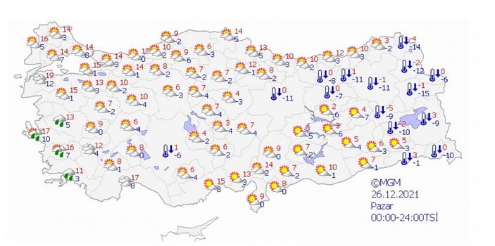İstanbul'da kar yağışı başladı