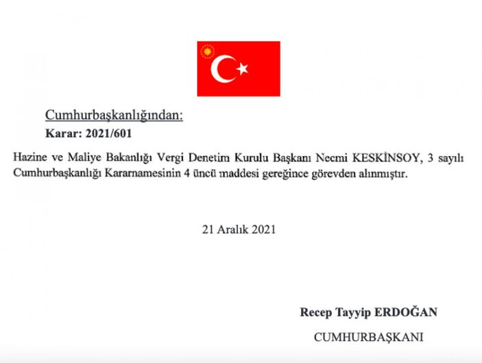 Hazine ve Maliye Bakan Yardımcılığına Murat Zaman atandı