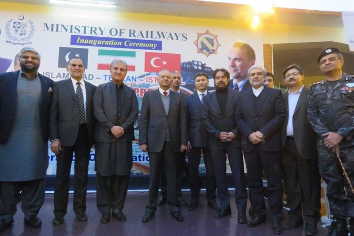 İslamabad-Tahran-İstanbul demir yolu hattında yük taşımacılığı yeniden başladı