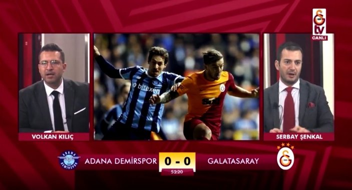 GS TV'de Yunus Akgün'ün gol anı